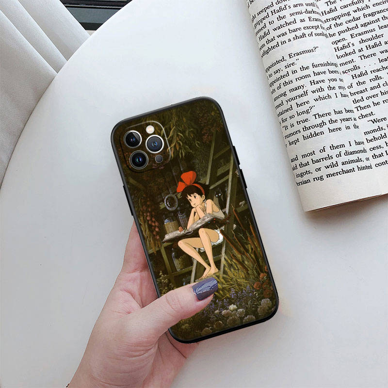 

JO35 Kikis Delivery Service Phone Case for Motorola G54 POWER Edition G55 G64 G75 G84 X30 X40 X50 S30 S50 Pro Ultra E15 E14 G71 G22 G41 G51 G50 G30 Moto G71 5G кукурудзяний