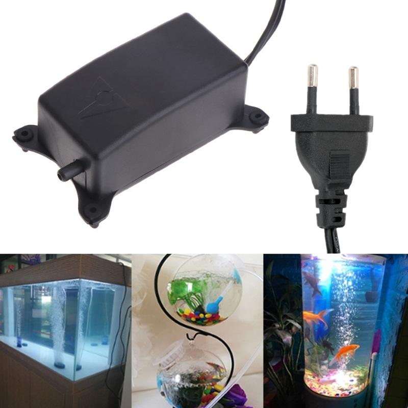 Akvarijní kyslíkové vzduchové čerpadlo Zvyšující okysličovač pro akvárium Ultra tichý vzduchový kompresor Aerátor Přenosné příslušenství pro akvárium