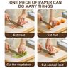 Chopping Board Sheet Flexible Disposable Cutting Mats Roll for Meat Fish Vegetables Hygienic Food Preparation Pad