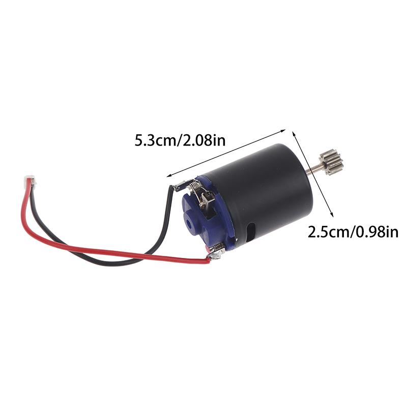 370 Brushed Motor For 1/12 RC RC Car MN78 MN82 MN168 MN99S LC79 High Speed Easy Installation Upgrade Crawler Car Parts