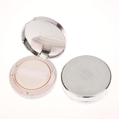 15 ml Leere Luftkissen-Puderquaste-Dose Tragbarer Kosmetik-Make-up-Etui-Behälter mit Puder-Schwammspiegel für BB-Creme-Foundation