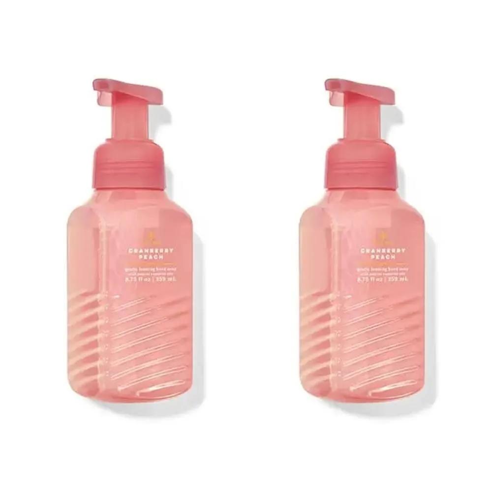 BBW Bath & Body Works 259 мл 2 шт. КЛЮКВА ПЕРСИК Мягкое пенящееся мыло для рук
