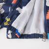 Children's Spring Boys Cartoon Jacket Zip Hooded Jacket
