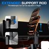 Adjustable 360 Rotating Phone Holder for Car Cup Slot Magnetic Attachment Universal Use For Auto Cup Holders Strong Magnet