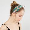 Hair Accessory - Leopard Print Rabbit Ears Knotted Wide Version Hair Band for Women's Outdoor Updo Hair Clip Headband Accessory