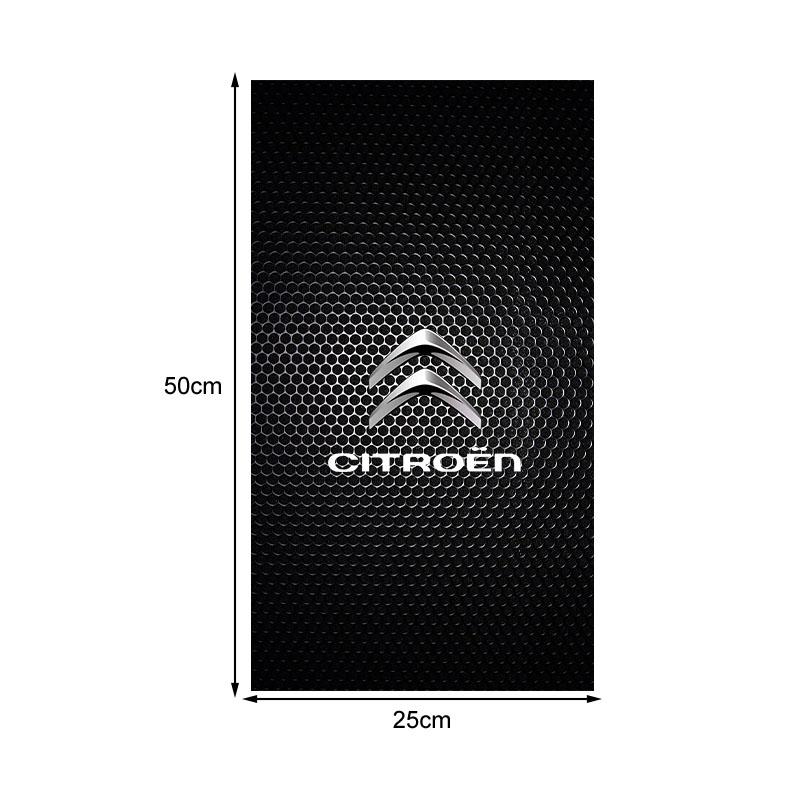 2Pcs Car Center Pillar Badge Anti-scratch Protector Films 3D Stickers Decorative For Citroen C1 C2 C3 C4 C5 X7 Berlingo Xsara C8 amj123