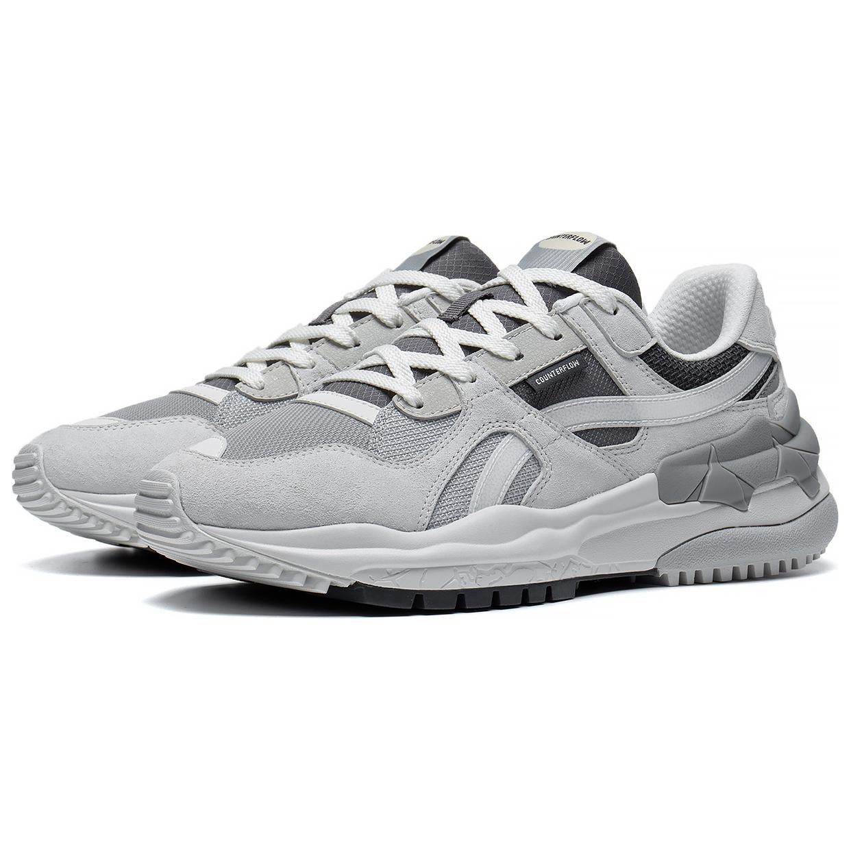 

Новые LiNing Origin CF Tracing Прочные Дышащие Низкие Спортивные Повседневные Кроссовки Женские Серые Черные AGCT172-3 37