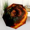 1pc Demon Slayer Patteern Automatic Open/Close Umbrella - Compact Travel Umbrella, Perfect for Women & Men - Ideal Birthday/Christmas Gift, 209
