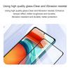 AMORUS 2Pcs/Pack Tempered Glass Film for Oppo Reno8 5G (Global Version)/Reno8 5G,Silk Printing Full Glue Secondary Strengthening Full Screen Protector