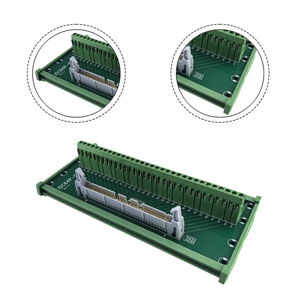 IDC64P C Type 64 Pin Terminal Block Connector with Shell Designed for For industrial Control and Automation Equipment