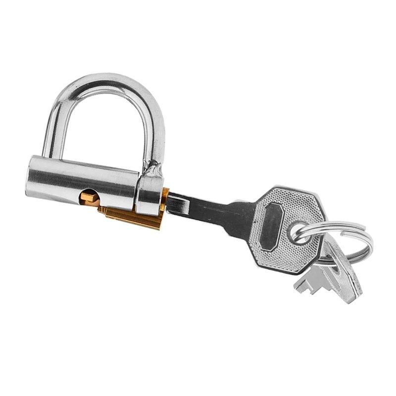 Adult Toys SM Erotic Urethral Lock Metal D-Ring PA Lock Key Glans Piercing Male Chastity Lock Penis Harness Device