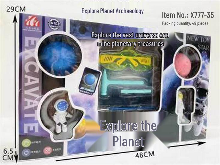 Gem Dinosaur Fossil Teaching Aids: Archaeological Excavation Toys for Primary School Students