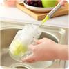 Handle Flexible Bottle Cleaning Brush Cup Washing Brush Clean Tool Decontamination Bottle Brush