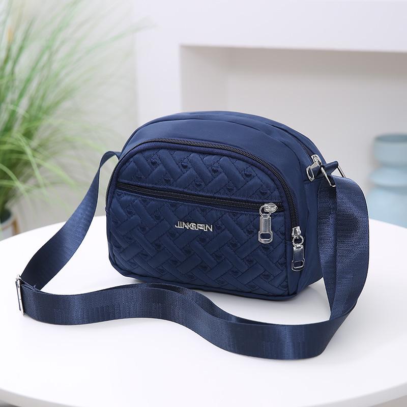 Women's Travel Crossbody Bag - Red & Black Shoulder Bag