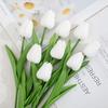 Modern Artificial Tulip Not Wither Fine Texture Scene Setting Supplies