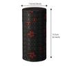 Noguchi Kumataro Tea Garden Tea Caddy, Large Capacity 200g, with Washi Paper and Inner Lid, Inden Gourd Pattern, Black, Made in Japan, Stylish