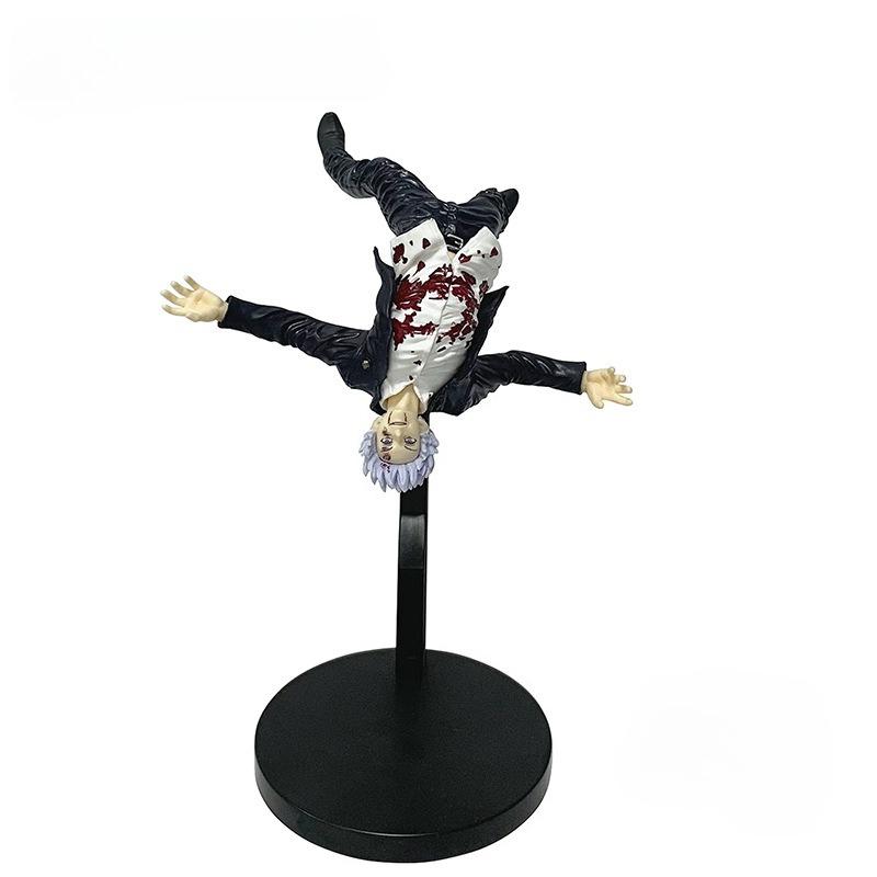 19CM Anime Jujutsu Kaisen Figure Season Satoru Gojo Awakening Flying Model Toy Collection PVC Action Figure Doll Halloween Gift