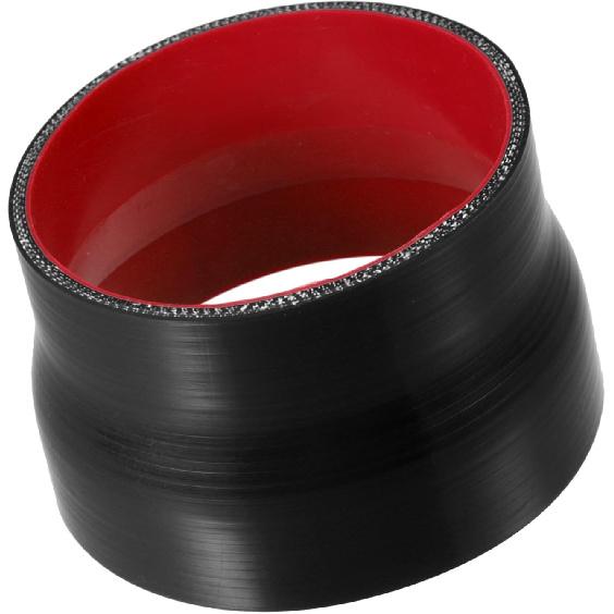114-127mm 4.5 -5  ID Straight Silicone Reducer Hose Silicone Hose Coupler Intercooler Tube Black for Car Intercooler Intake Piping Replacement Car