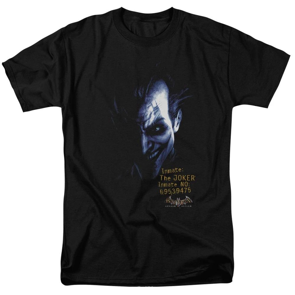Batman Arkham Asylum Joker DC Comics Licensed Adult T-Shirt M