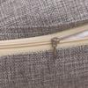 Simple Solid Color Pillow Linen Home Pillow Case Sofa Cushion