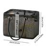 Mesh Storage Bag, Shower Bag, Hand-Held Wash Bag, Waterproof Shower Towel Basket, Shower Bag