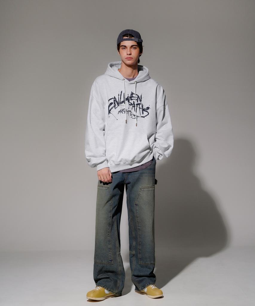 [Set] Believe + Pass Painting Heavy Cotton Hoodie (Kmhd6830+Kmhd6831) (A Type)