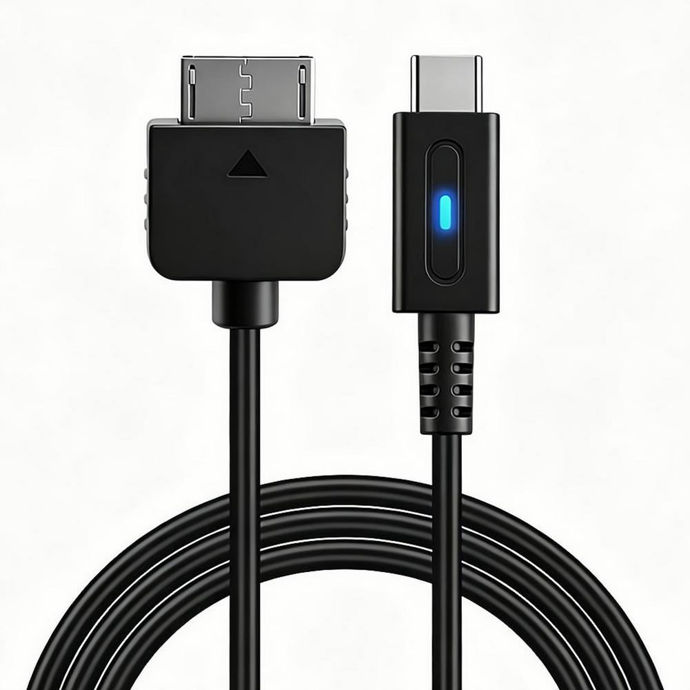 USB C Kabel Für Playstation Vita 1000 Controller Ladeadapter Typ C LED Konverterkabel Für PS Vita 1000 Konsole Stromkabel