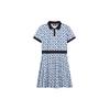 New Short Sleeved Dress Women's White F11W021323F-WT