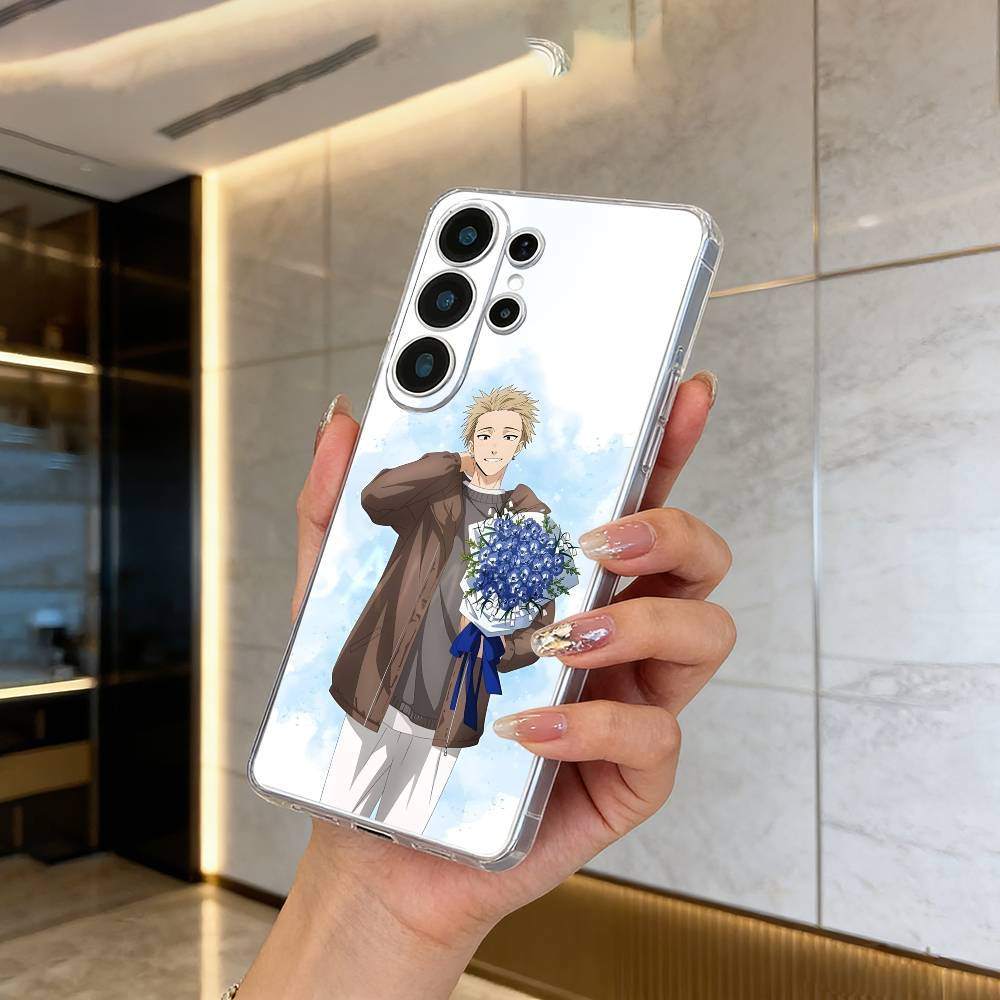 T-Tsumugi- Rintaro Phone Case For Samsung S25,S24,S21,S22,S23,S30,Ultra,S20,Plus,Fe,Lite Transparent Cover