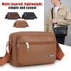 Man Messenger Bag  Business Leather Bags Fanny Pack Men'S Genuine Leather Crossbody Shoulder Bags High Quality Tote