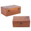 Household Vintage Wooden Sewing Box Needle Thread Storage Case Organizer DIY Sewing ToolsTaraxacum