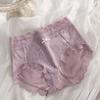 Ladies' Mid Waist Sexy Lace Underwear Panties  Breathable Seamless Summer Thin Briefs Underpants Lingerie for Women