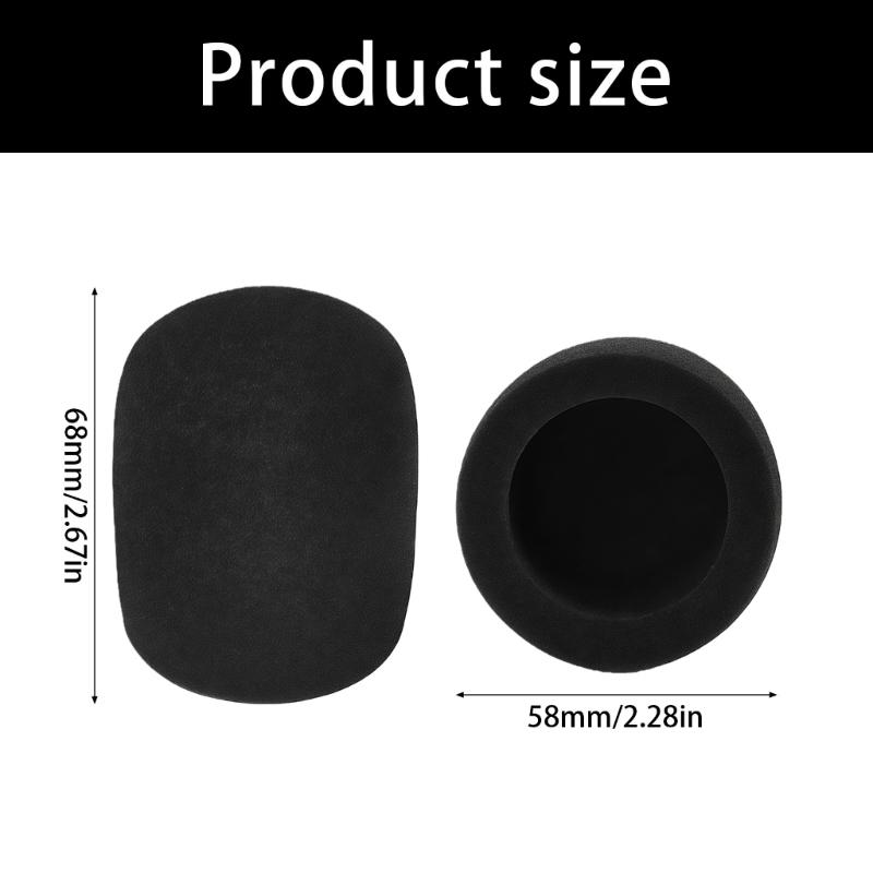 Strong Sponge Shield Accuracy Fit Foam Cover Quick Fixing for MV7 MV7X Microphone Enhances Sound Quality