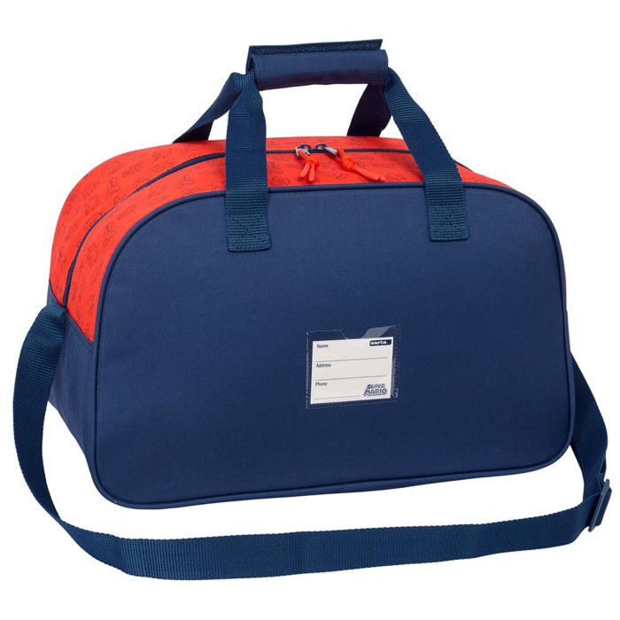 Sac De Sport - SAFTA - Super Mario - Confortable - Polyvalent - Rouge
