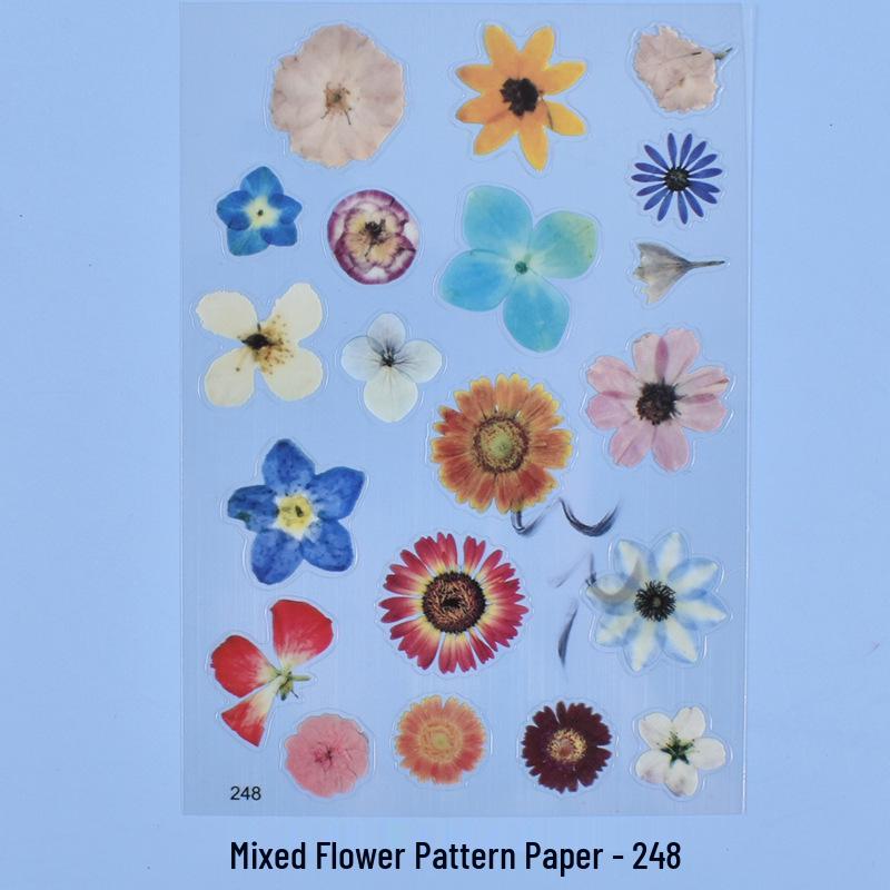 Poppy DIY Flower Epoxy Mold & Crystal Sticker Kit