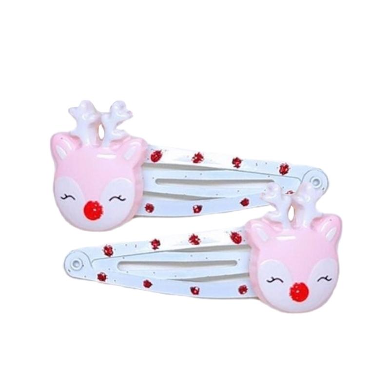 Lovely Christmas Hair Clip Sequined Nonslip Strong Clip Santa/Tree Decors For Christmas Holiday Hair Styling Accessories