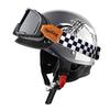 Cycking Japanese Vintage Half Helmet Open Motorcycle Helmet Scooter Skateboarding