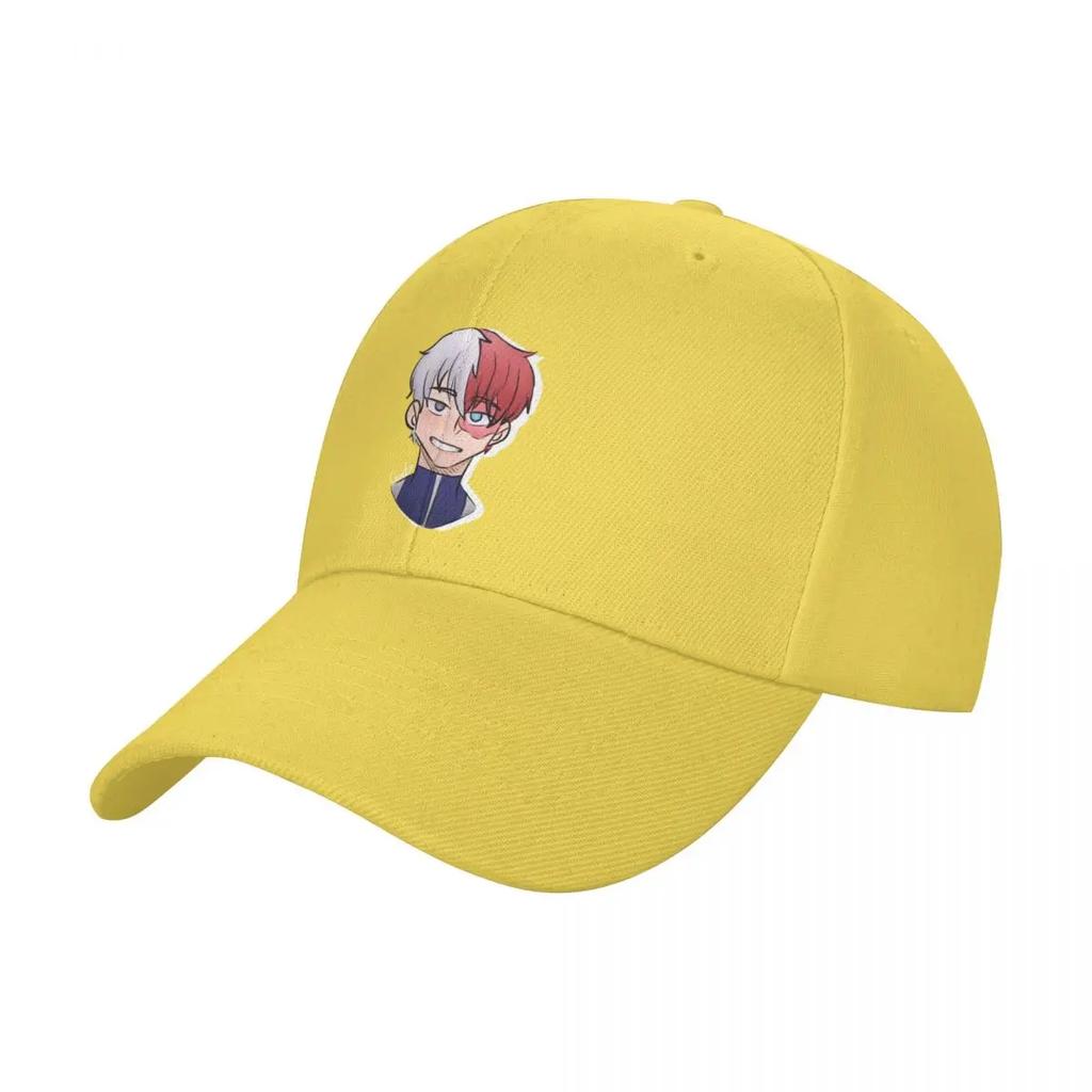 Todoroki MHA Art by Centuriosa Baseball Cap Snapback Hat Beach Man Luxury Ladies Mens