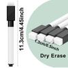8-50Pcs Fine Tip Magnetic Whiteboard Markers with Eraser Cap, Non-Toxic Quick-Dry Dry Erase Pens, Whiteboard Accessorie, Teacher