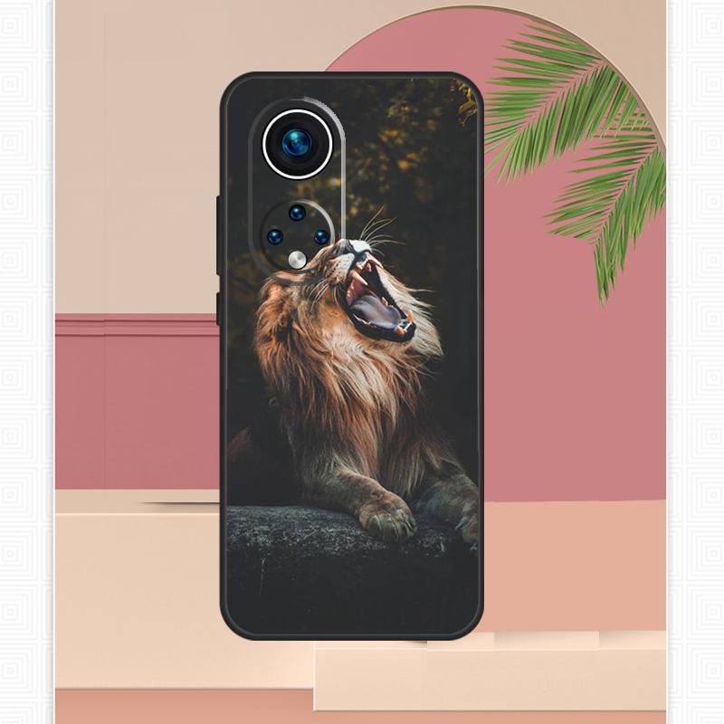 Roaring Lion Case For Honor Magic 7 Lite 5 6 8 Pro Honor 200 400 X9c X9b X9a X8b X8a X8c 50 70 90 Cover