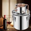 30L Alcohol Brewing Distiller DIY Moonshine Apparatus Stainless Steel Still Whisky Beer Brandy Home Appliance