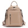 Zency 100% Genuine Leather Backpack For Women Large Capacity Travel Rucksack