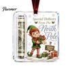 Gift Card Holder for Christmas Tree Cash Ornament, Clear Acrylic Money Holder, Holiday Xmas Hanging Decoration, Funny Ways to Christmas, Birthday