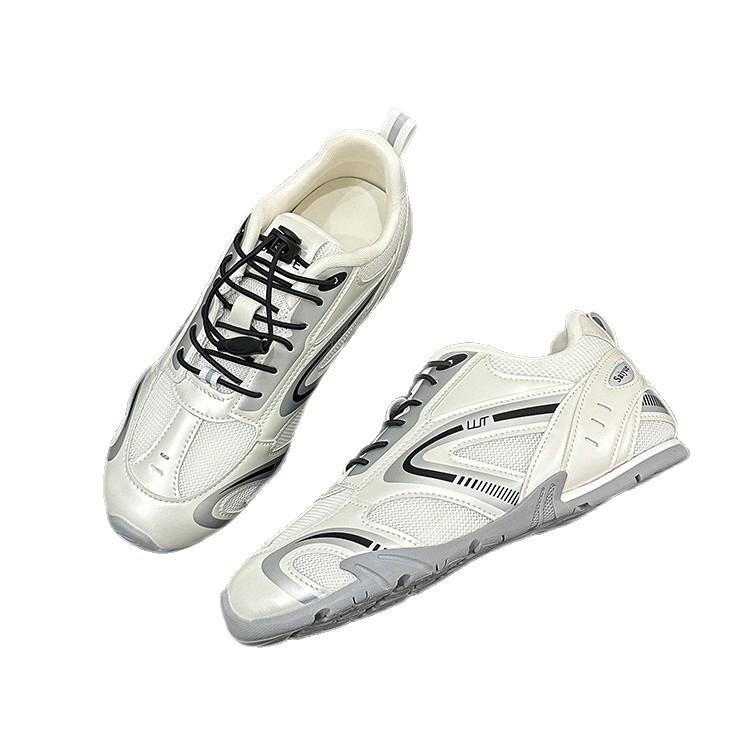 Racing German Training Shoes Women's 2025 Summer New Fashion Versatile Mesh Thick-soled Breathable Runaway Sports Forrest Gump Shoes