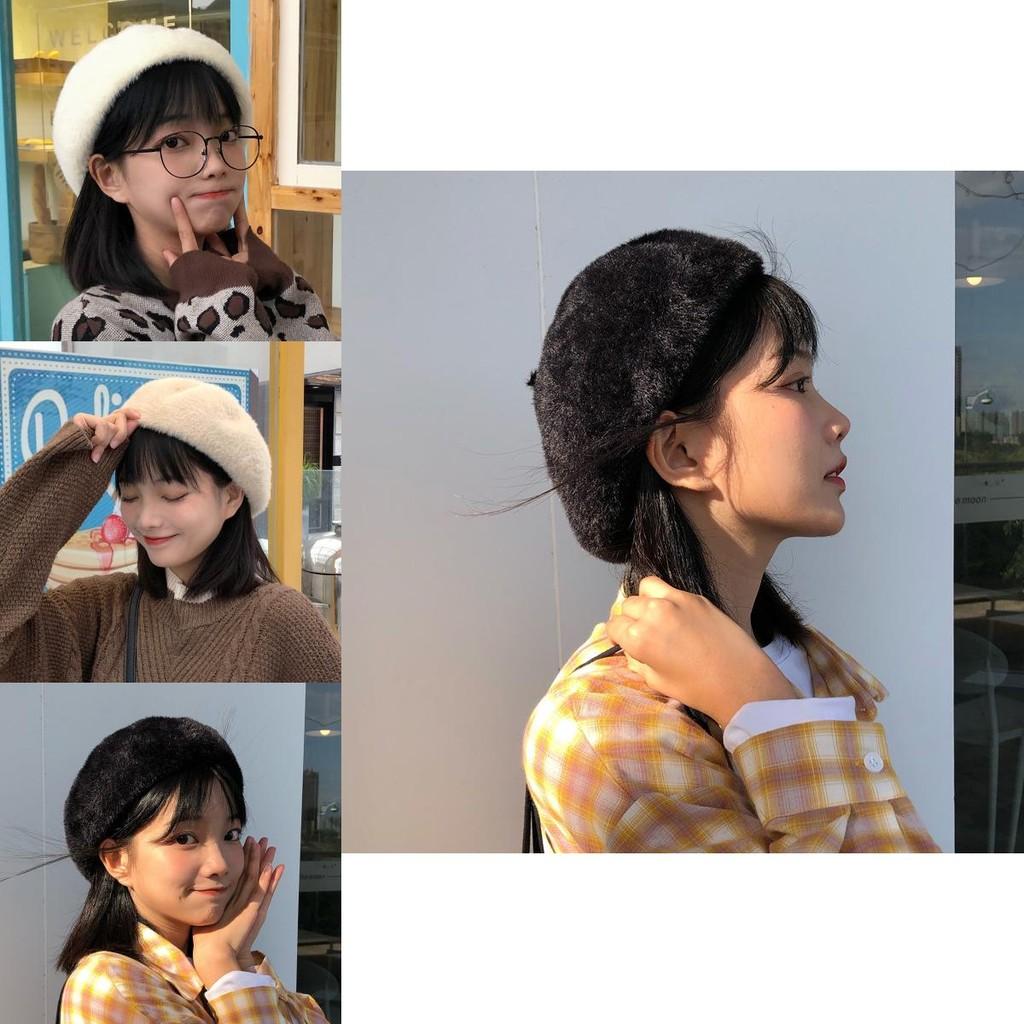 Sweet And Cute Classic Women's Beret Cozy Wool Cap In Multiple Colors