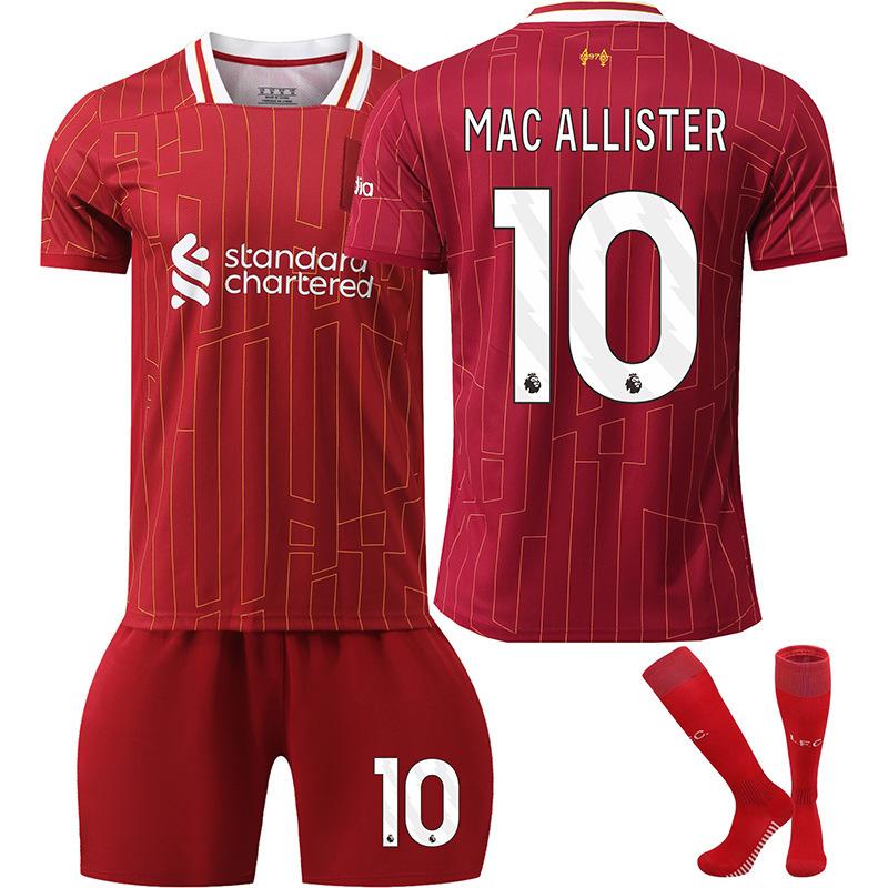 Liverpool Jersey Number Salah Firmino Arnold McAllister Jersey