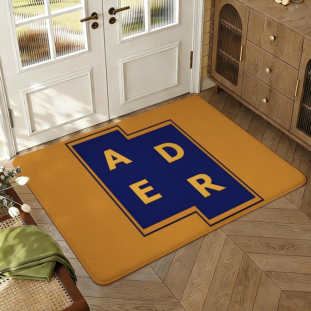 A-AD-ERS Floor Mat Soft Thickened Absorbent Non-Slip Bedroom Living Room Door Mat Home Decor Flannel Rugs