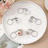 Cartoon Halloween Keychain Ghost Skull Key Ring Festival Decoration Pendant Couple Family Keychain Pendant