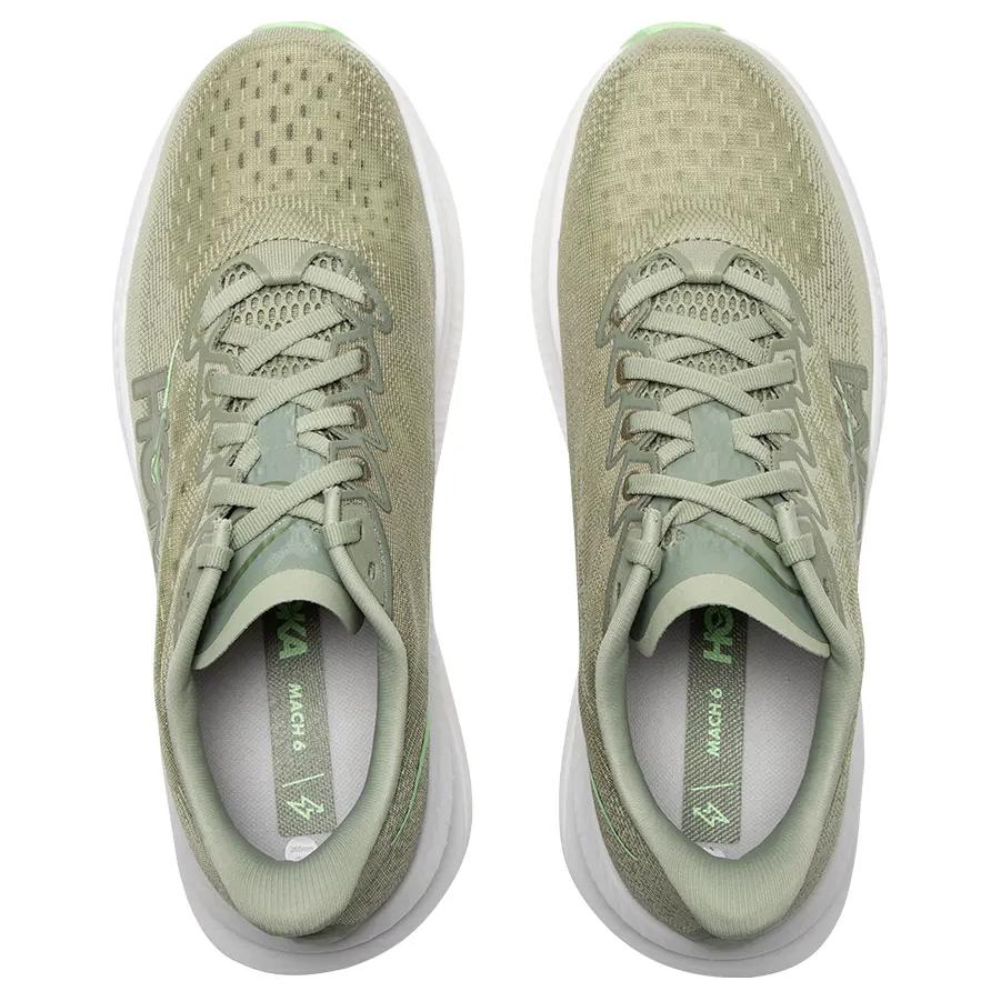 new HOKA ONE ONE MACH 6 Abrasion Resistant Low Top Training Running Shoes Men's Cyan