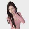 Women's Slim-Fit Velvet Shoulder T-Shirt - Autumn/Winter Long-Sleeve Chic Top